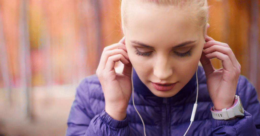 girl electrocuted with earbuds