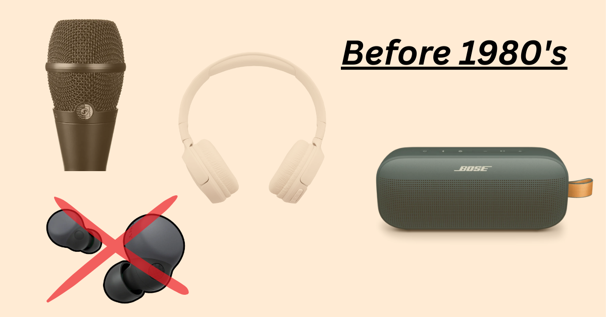 Early History of Personal Audio Devices