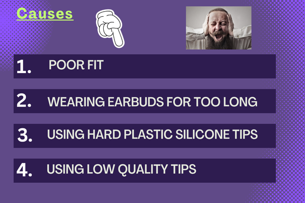 why do earbuds hurt my ears