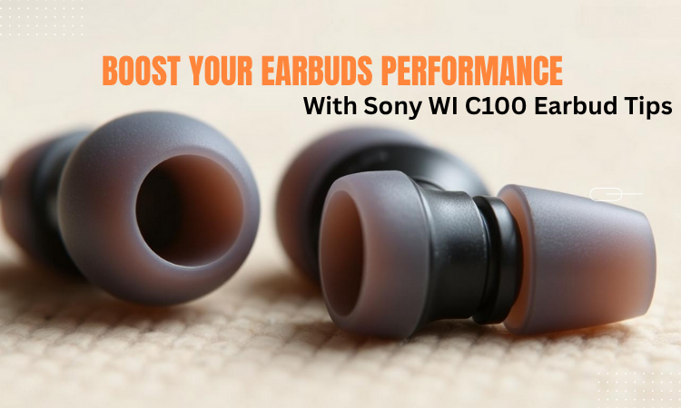 sony wi c100 earbud tips